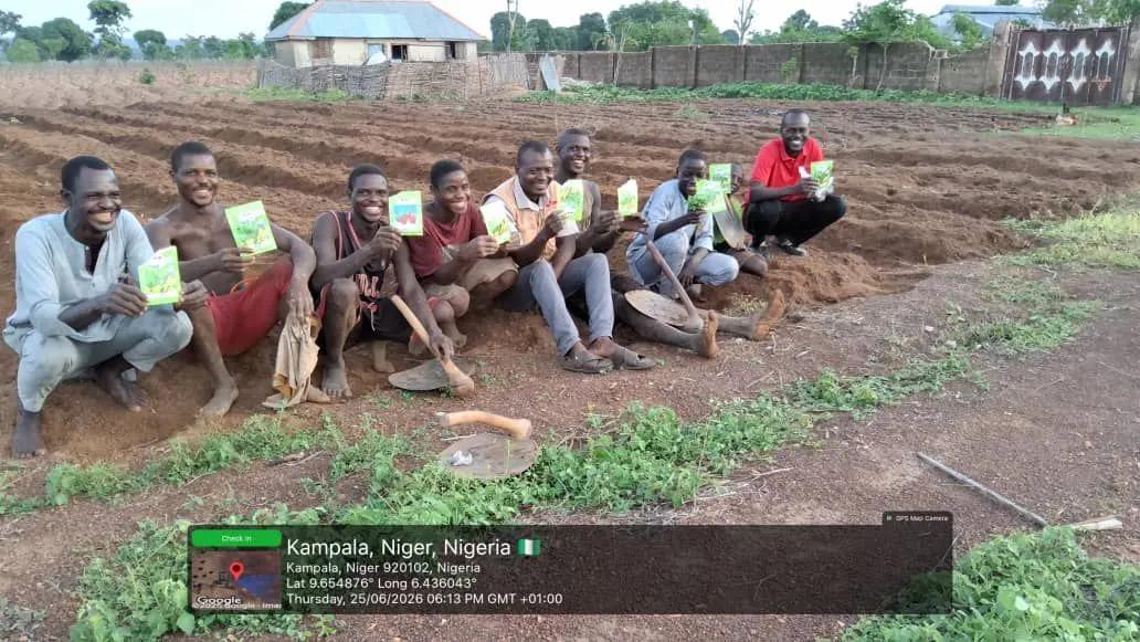 TechAgroBridge field team documenting a pilot operation in Niger State